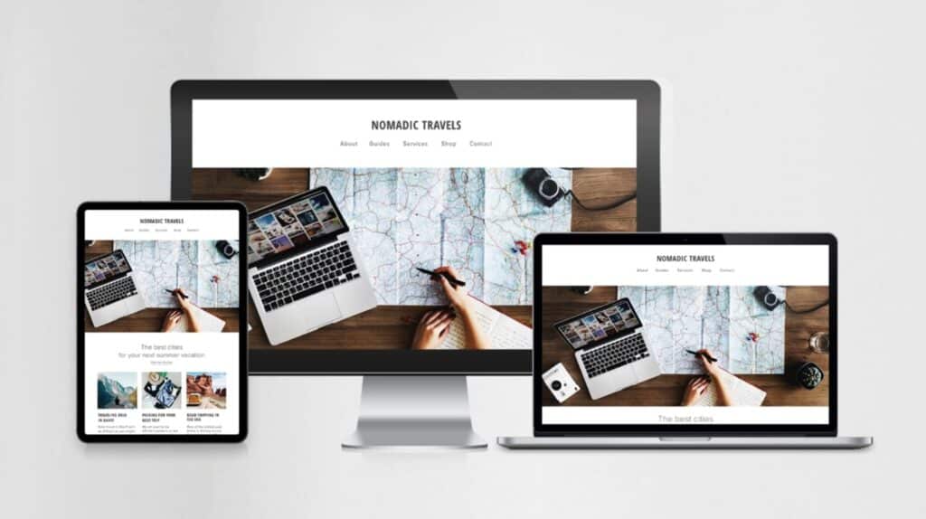 Responsive Screen Mockup